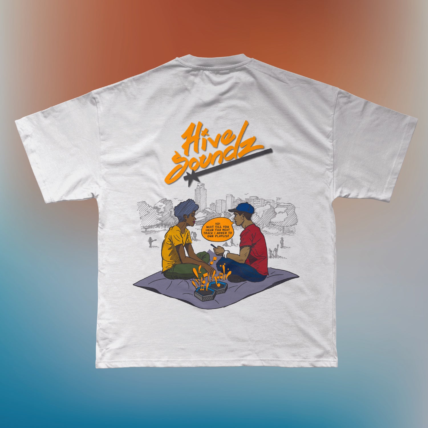 Hive Soundz T-Shirt – “Summer Drip” – Hive Soundz – The Social Speaker